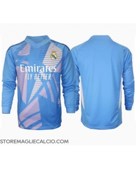 Real Madrid Portiere Maglia Gara Casa Repliche 2024-25 Maniche Lunghe
